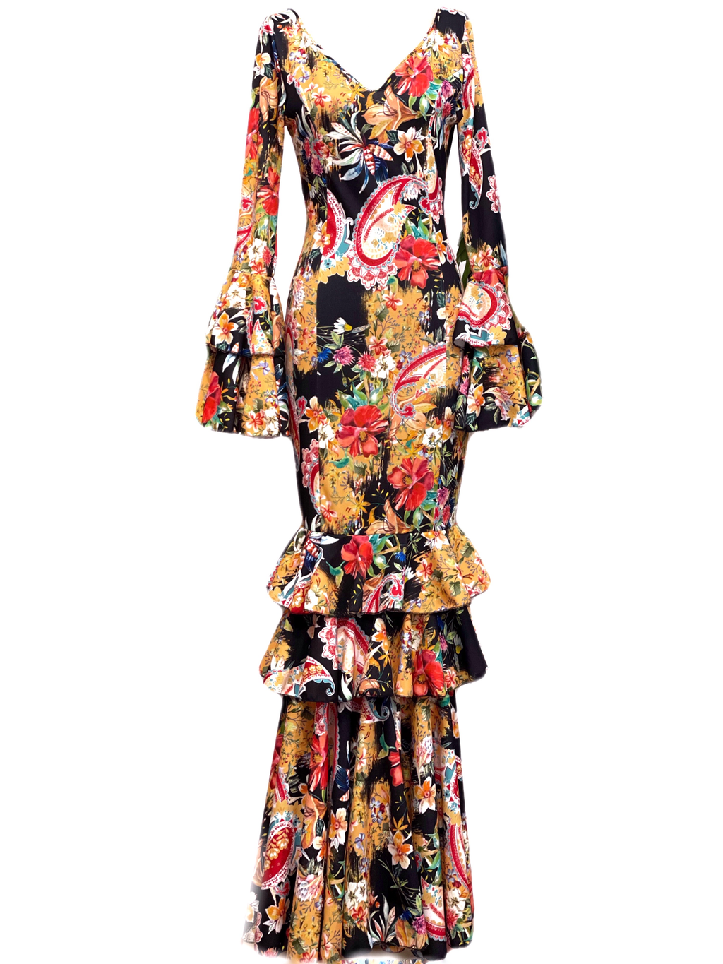 Traje flamenco EMMA WU DESIGN de licra