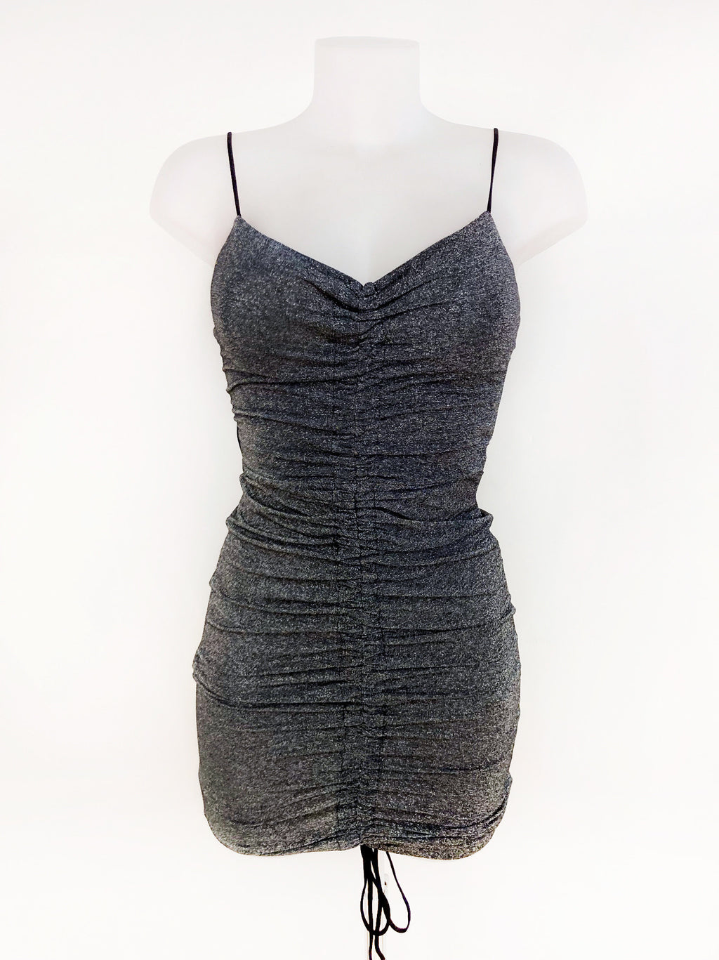 SHORT SILVER DRESS 21955