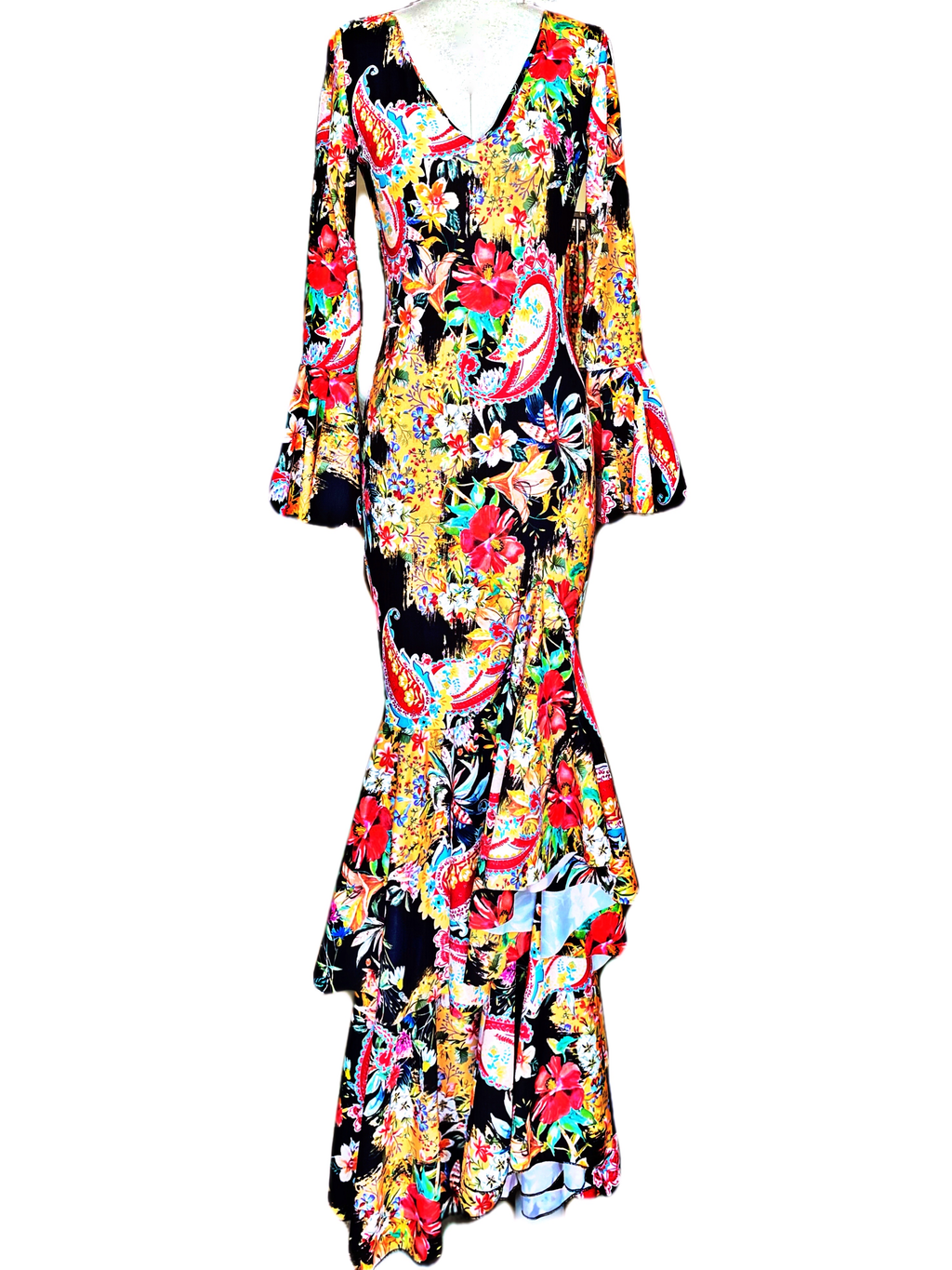 Traje flamenco EMMA WU DESIGN de licra