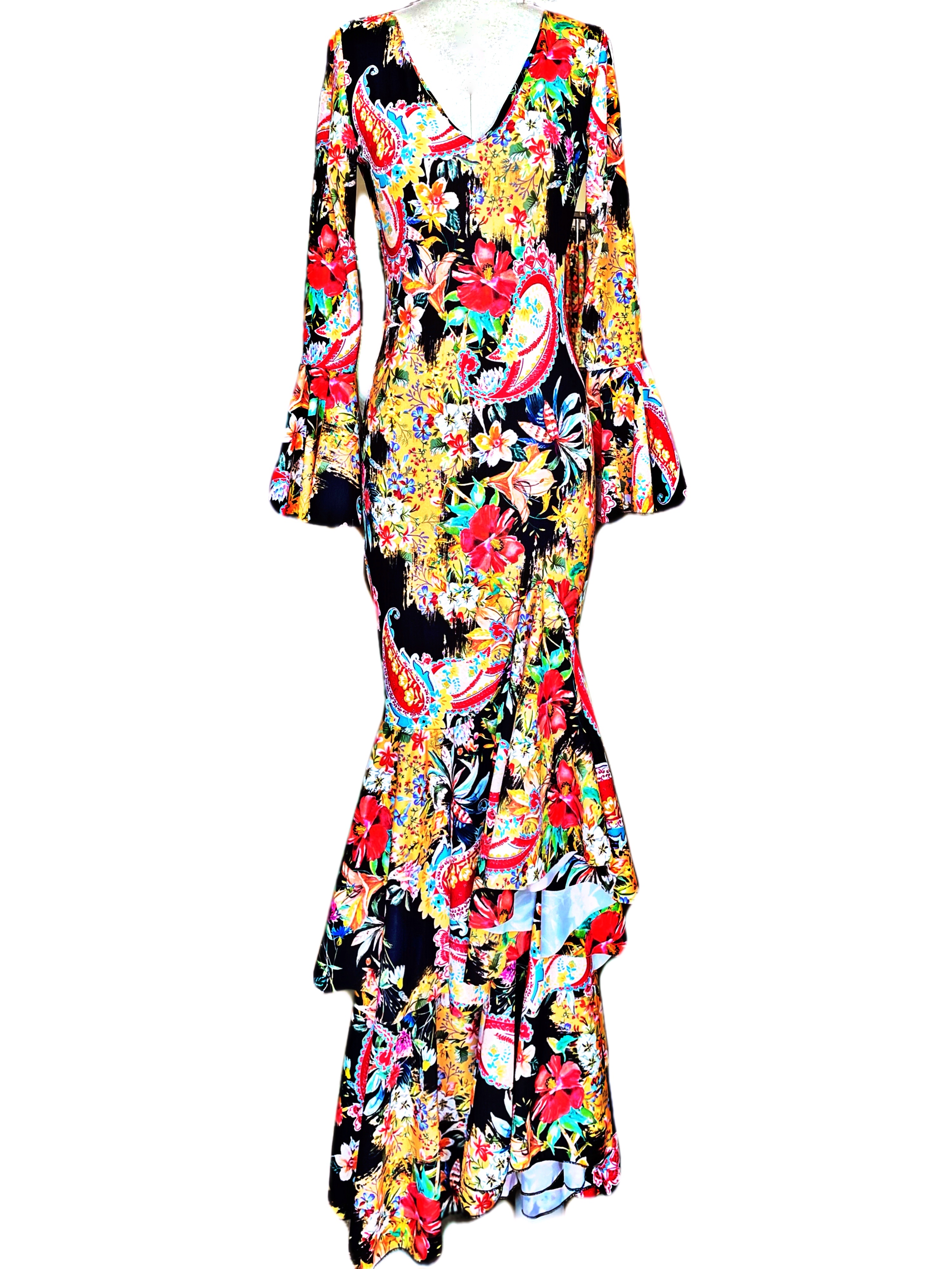 Traje flamenco EMMA WU DESIGN de licra