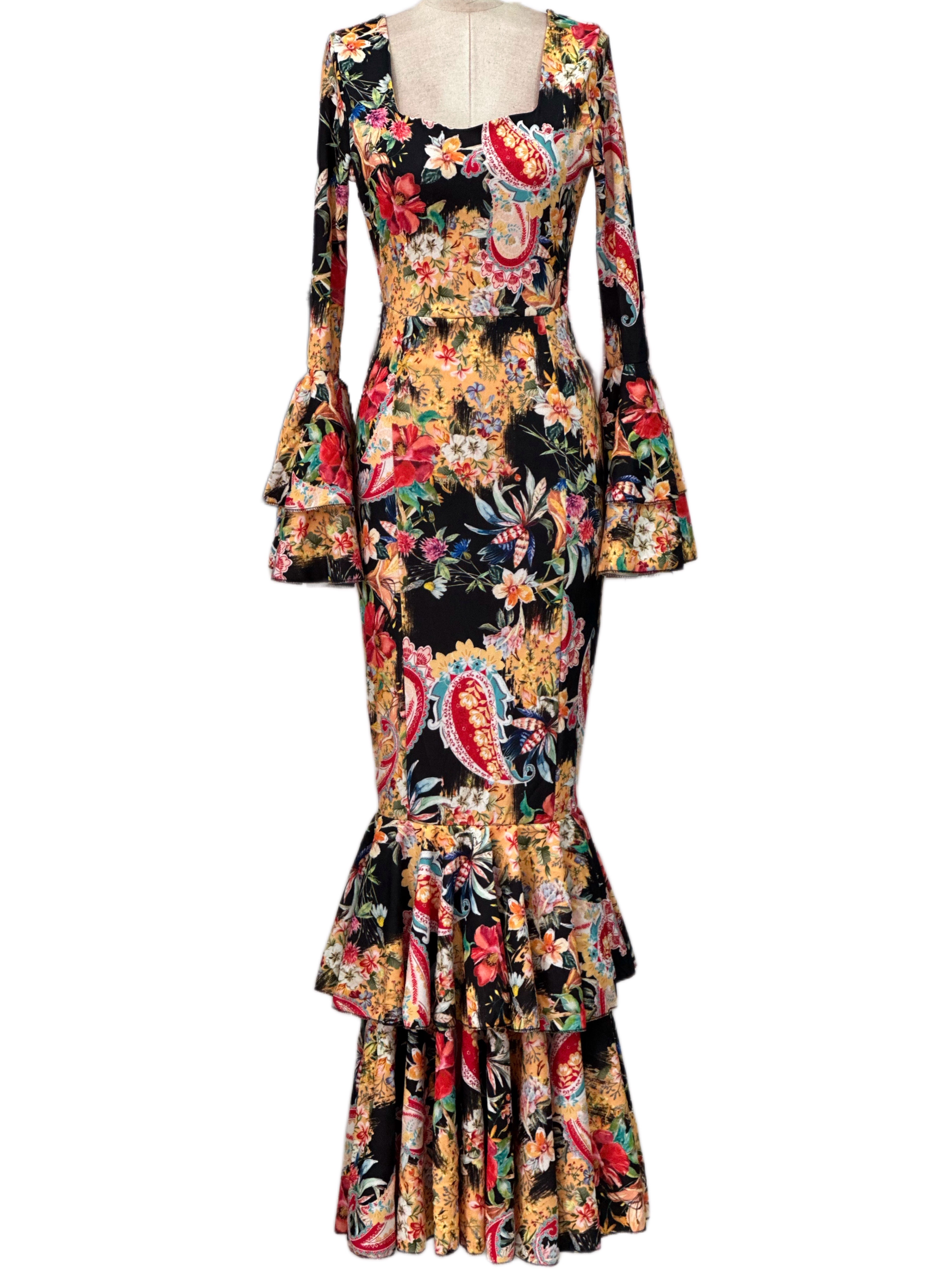 Traje flamenco EMMA WU DESIGN de licra
