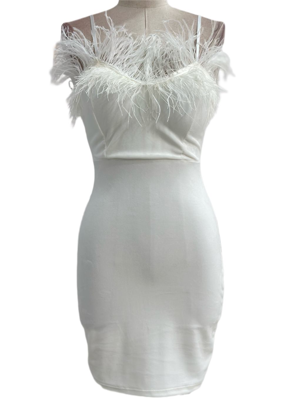VESTIDO CORTO BLANCO 22256