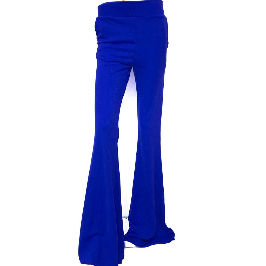 PANTALÓN CAMPANA AZUL 9182