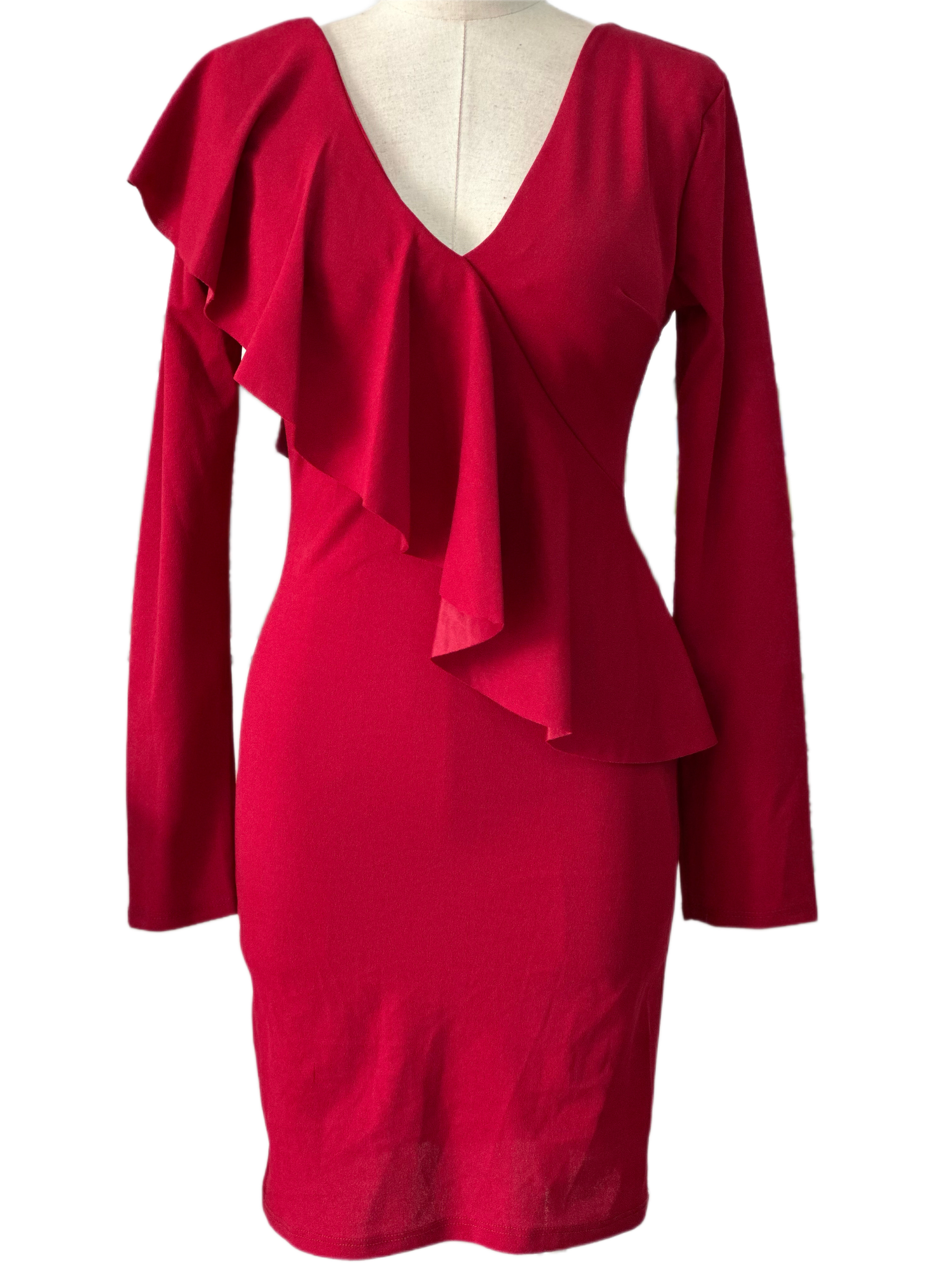 INDIAN RED SHORT DRESS 7577