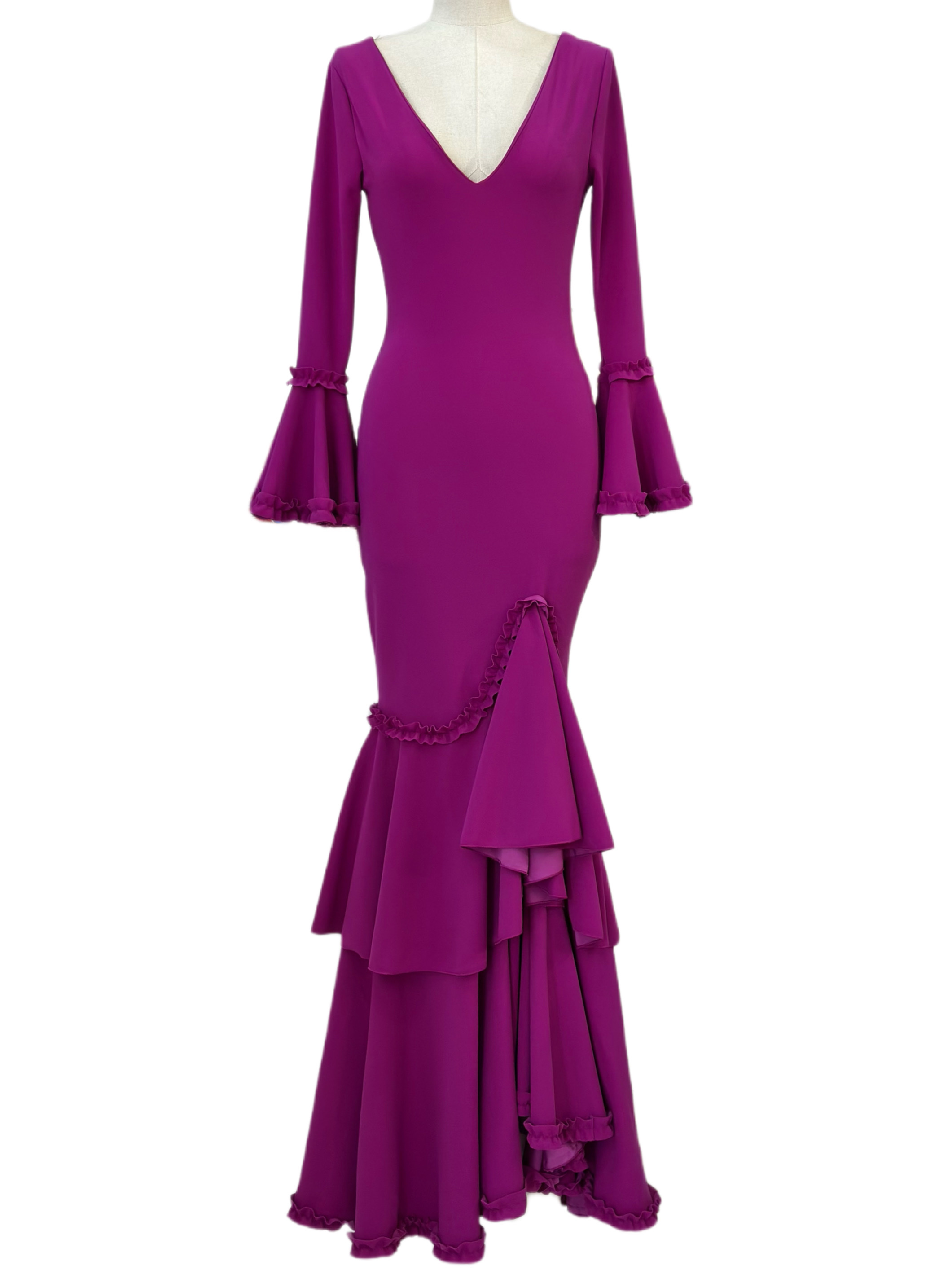 Traje flamenco EMMA WU DESIGN de licra