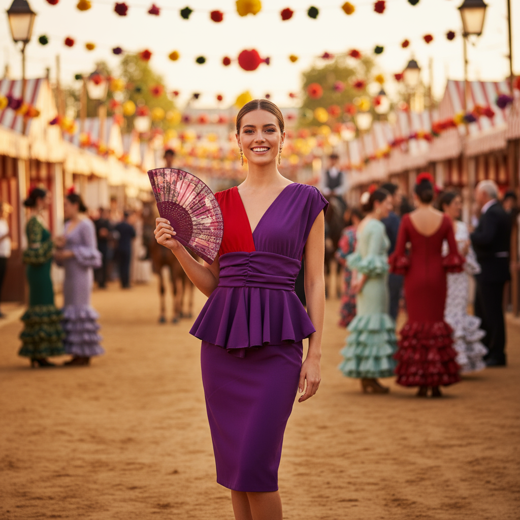 SHORT RED DRESS 7232