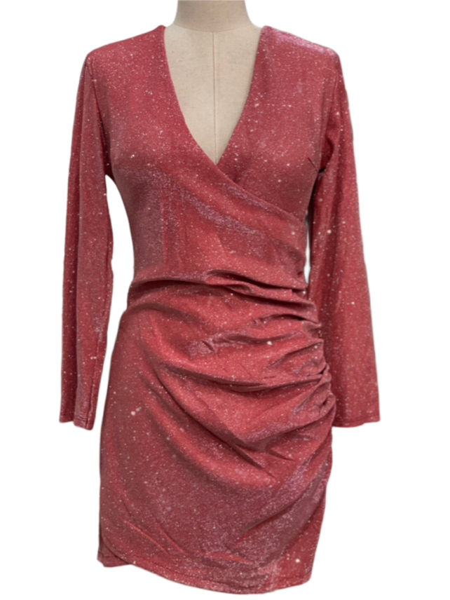 SHORT RED DRESS 8817