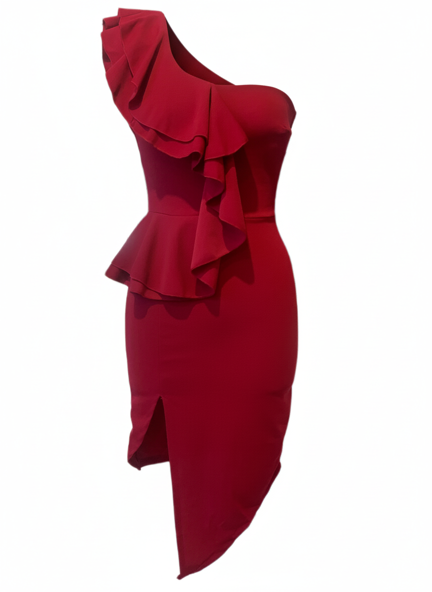 INDIAN RED SHORT DRESS 23595