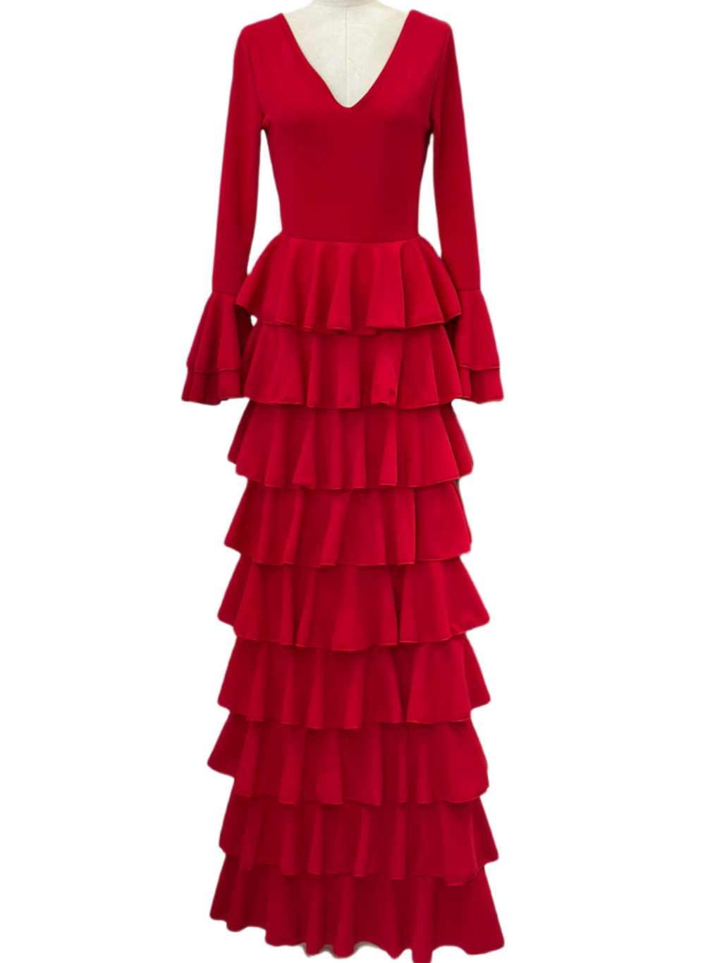 Traje flamenco EMMA WU DESIGN de licra