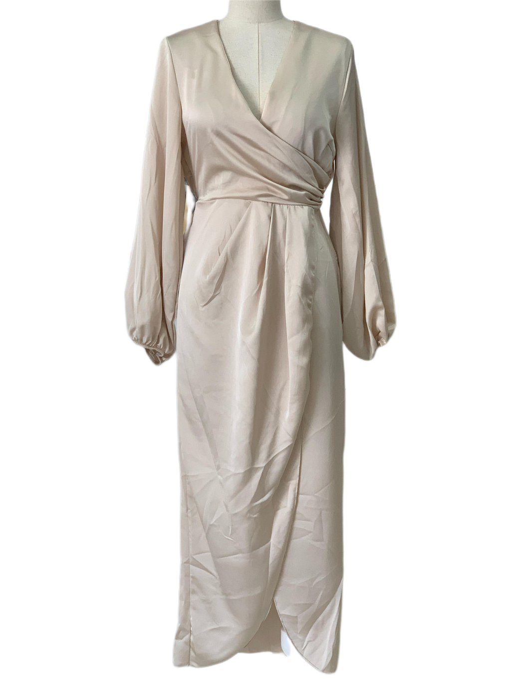 VESTIDO CORTO BEIGE 51136