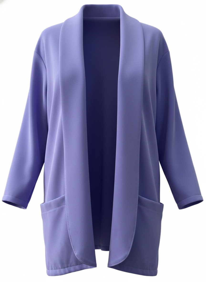 CHAQUETA LILA MALVA 7236