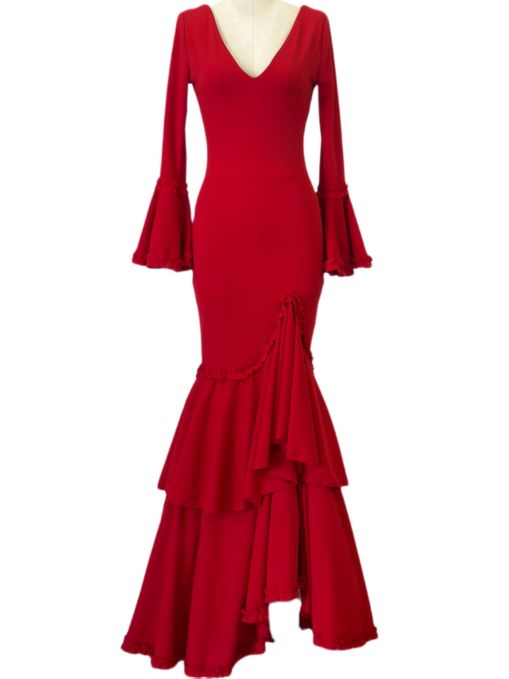 Traje flamenco EMMA WU DESIGN de licra