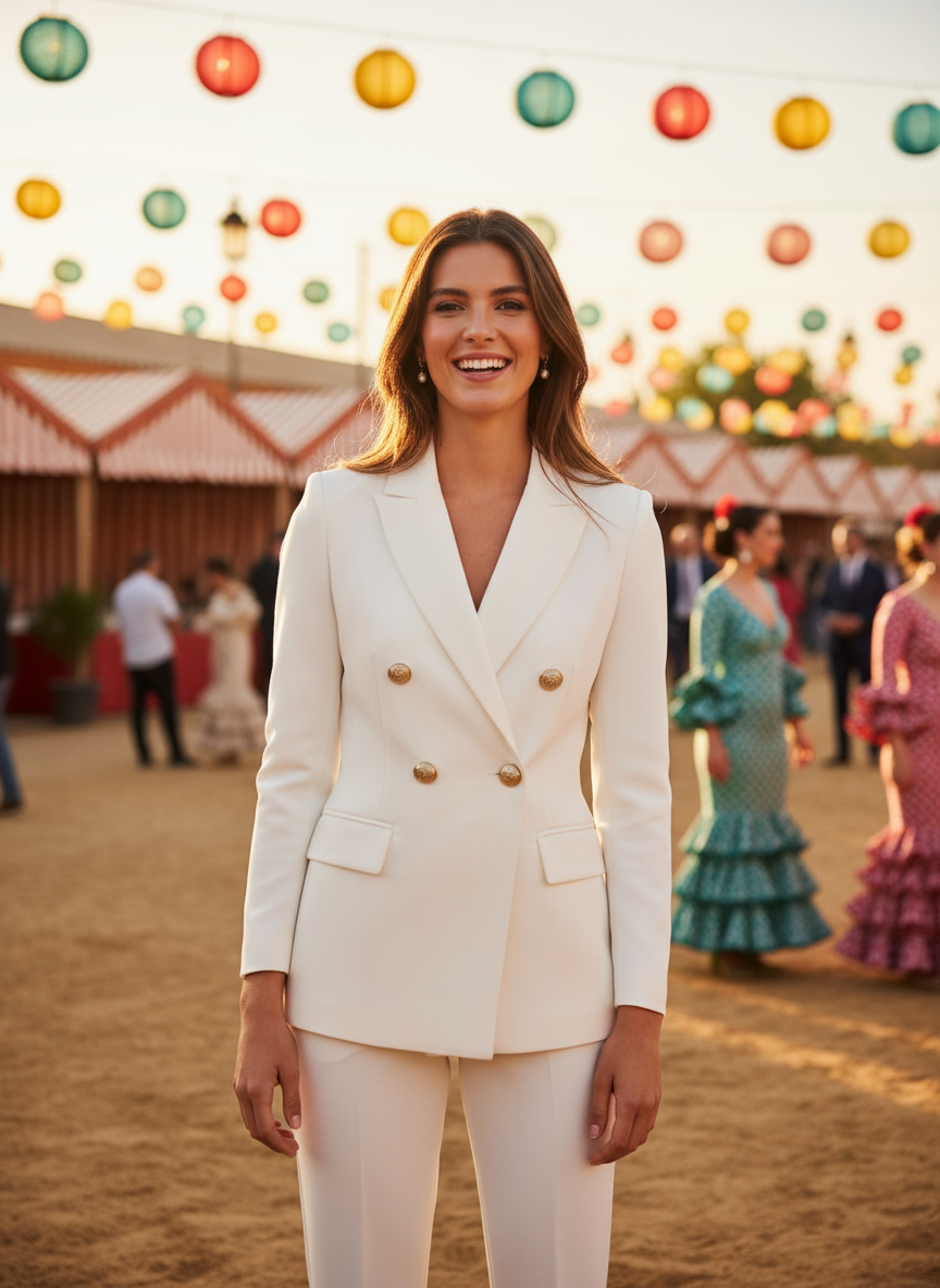 CHAQUETA BLANCO 9056