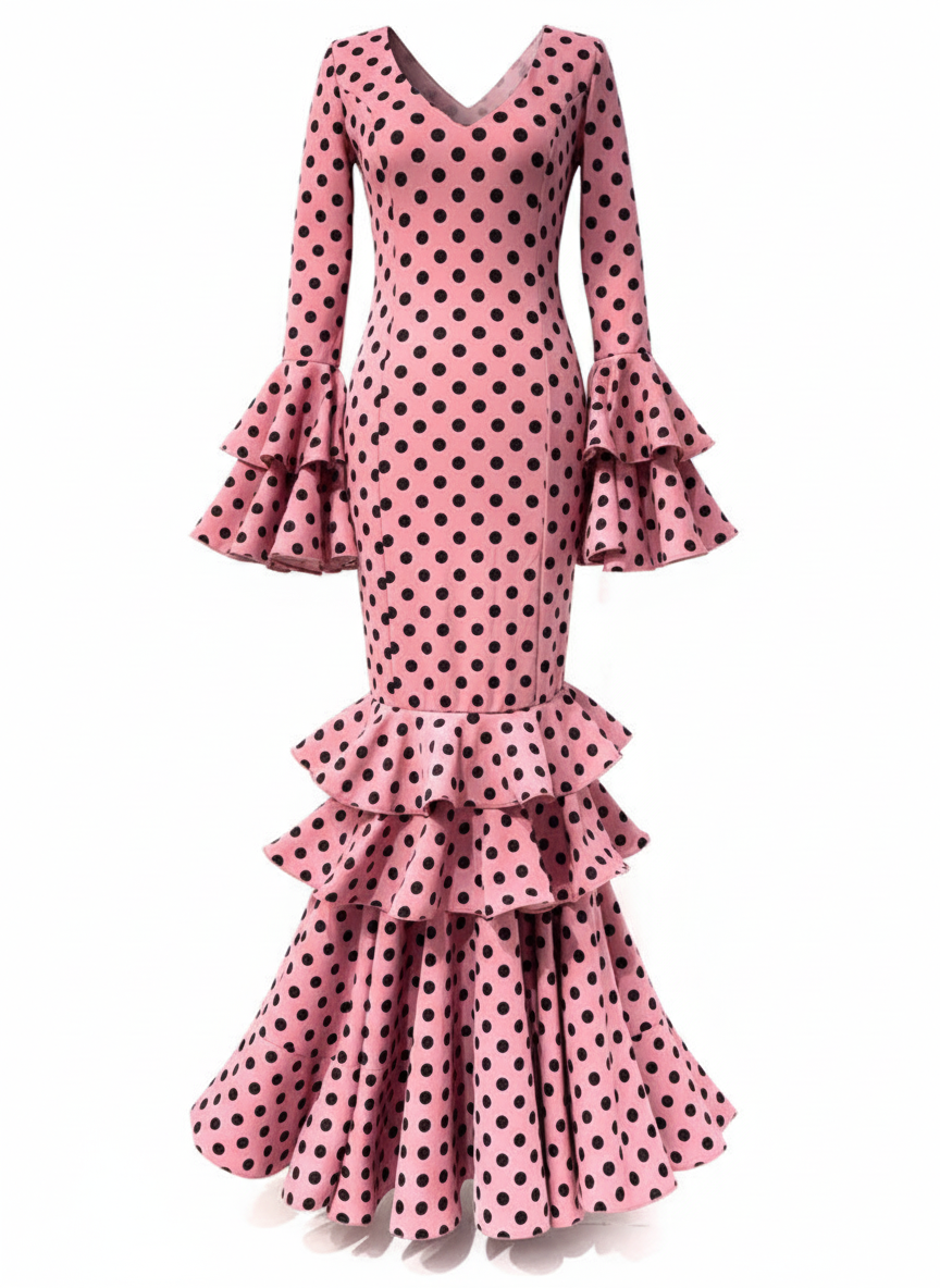 Traje flamenco EMMA WU DESIGN de licra