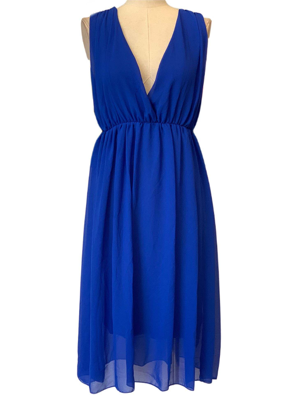 VESTIDO CORTO AZUL 3873