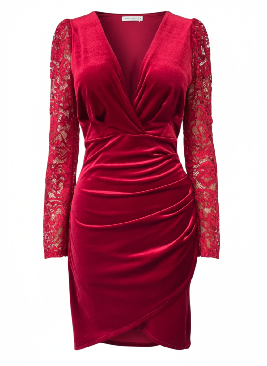 INDIAN RED SHORT DRESS 4488