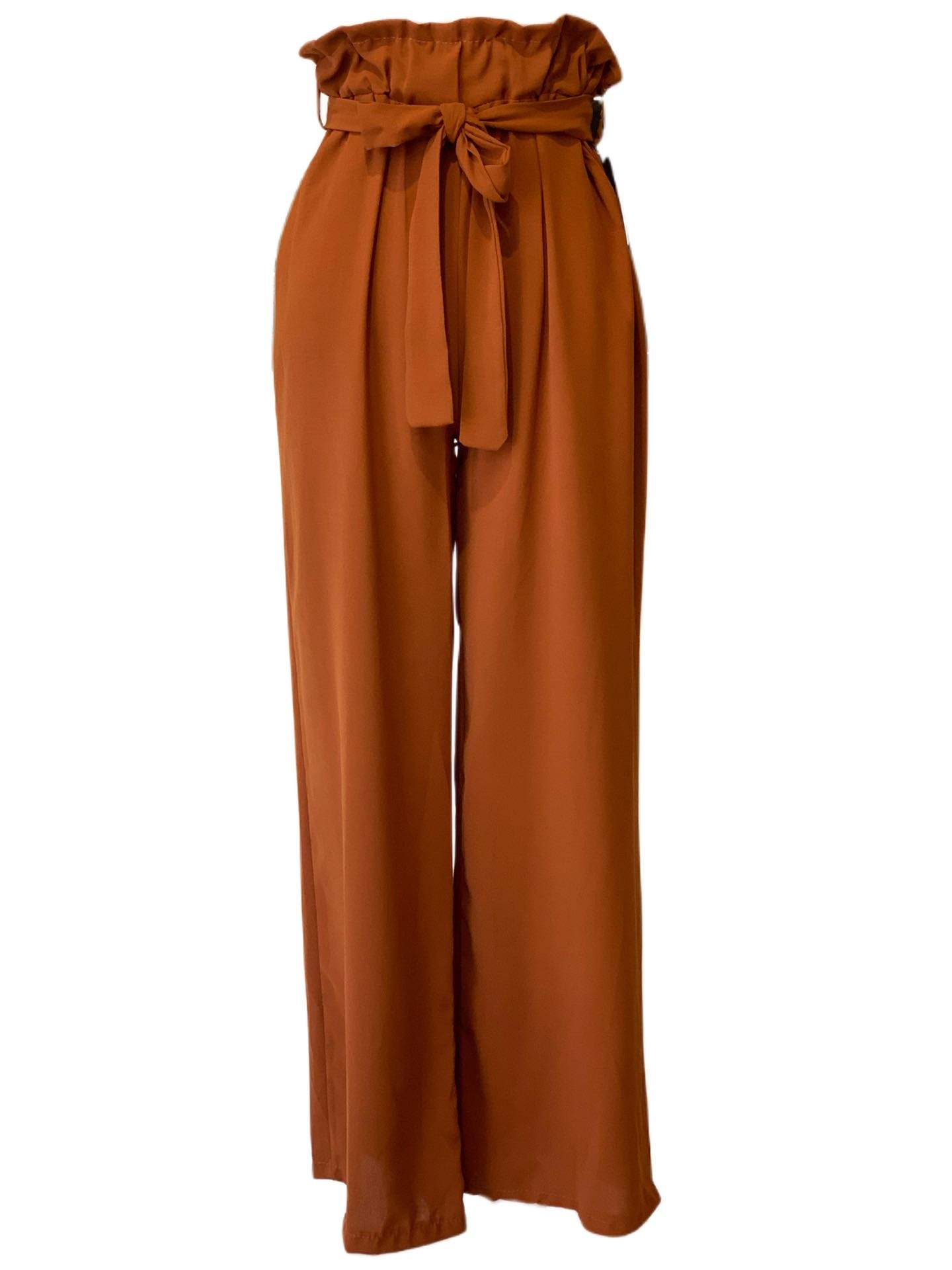 PANTALÓN PALAZZO TEJA 2451