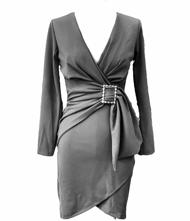 SHORT BLACK DRESS 21307