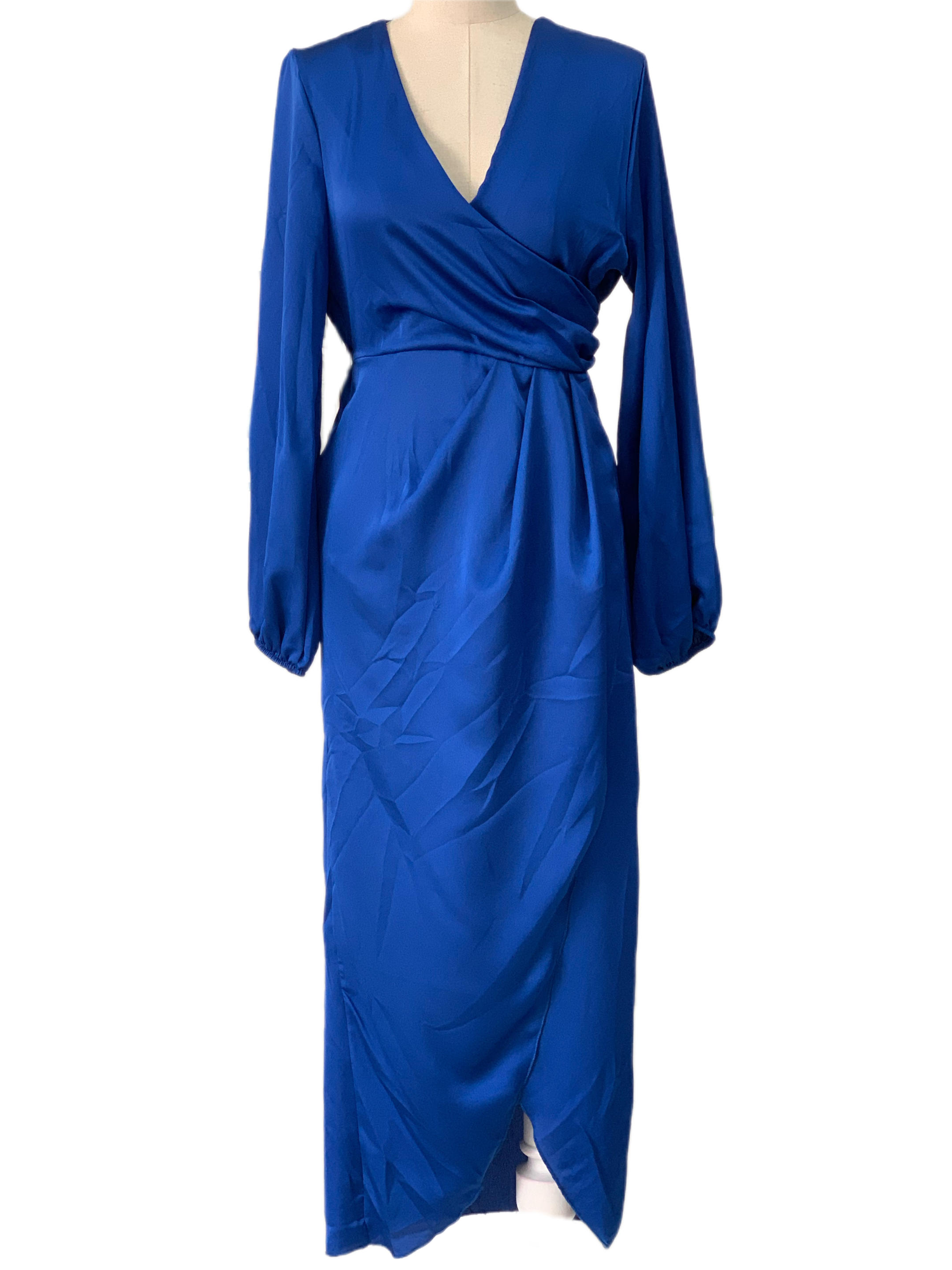 VESTIDO CORTO AZUL ELECTRICO 51136