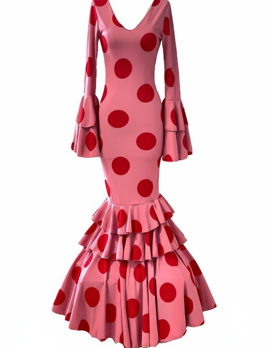 Traje flamenco EMMA WU DESIGN de licra