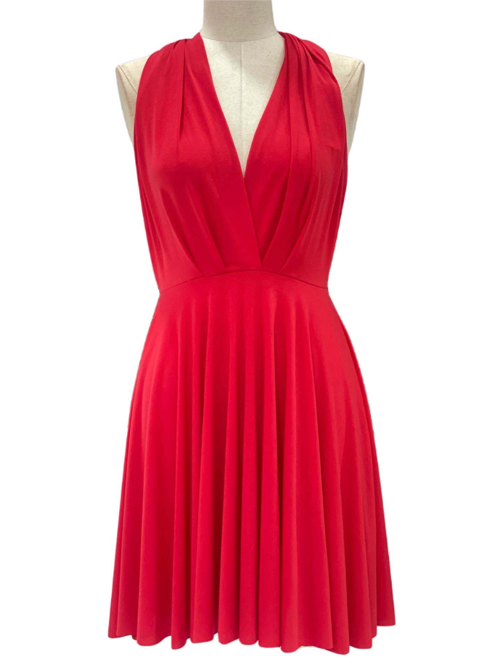 SHORT RED DRESS 3246