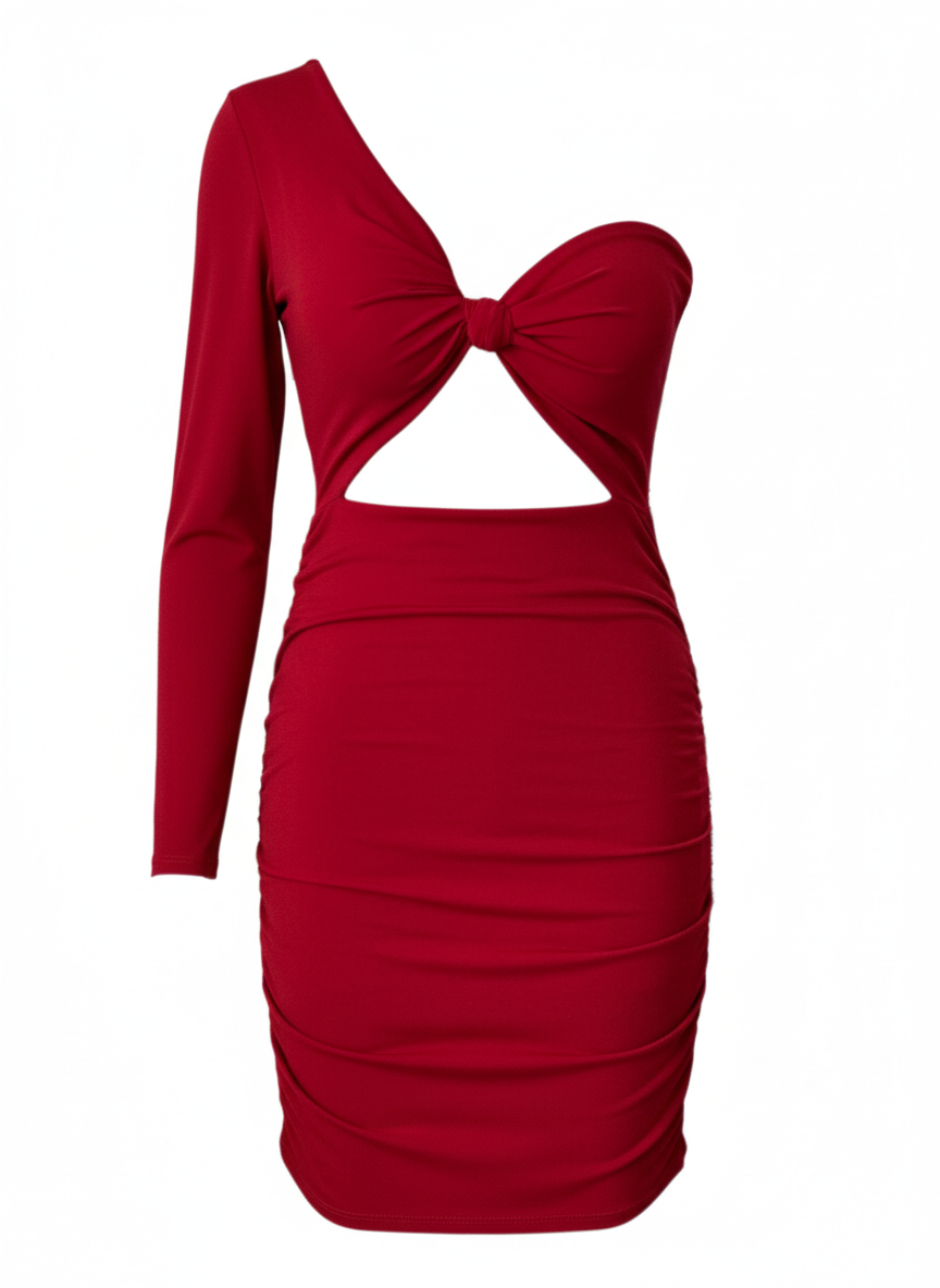 INDIAN RED SHORT DRESS 25476