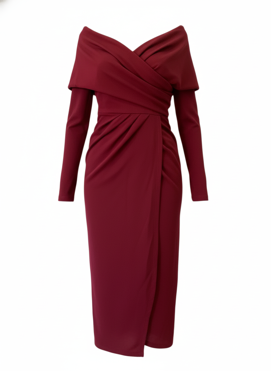 VESTIDO CORTO BURDEO 21174