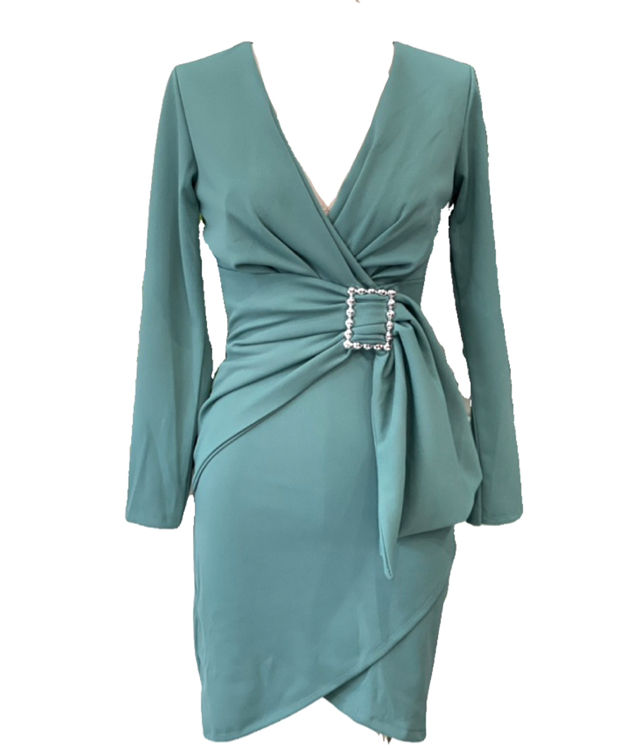 SHORT GREEN SURGICAL DRESS 21307